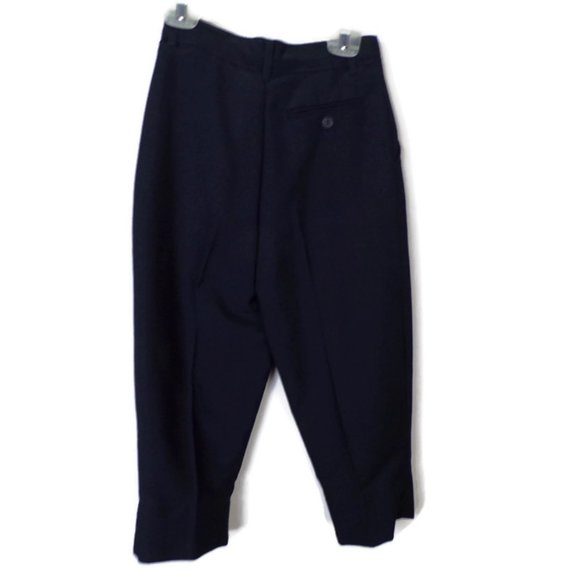 Class Club Boy's Navy Dress Pants Poly Wool Blend Size 8 Regular 2631 - Picture 4 of 4